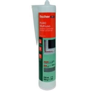 SELANTE PU 40 MULTIUSO CINZA 360G FISCHER